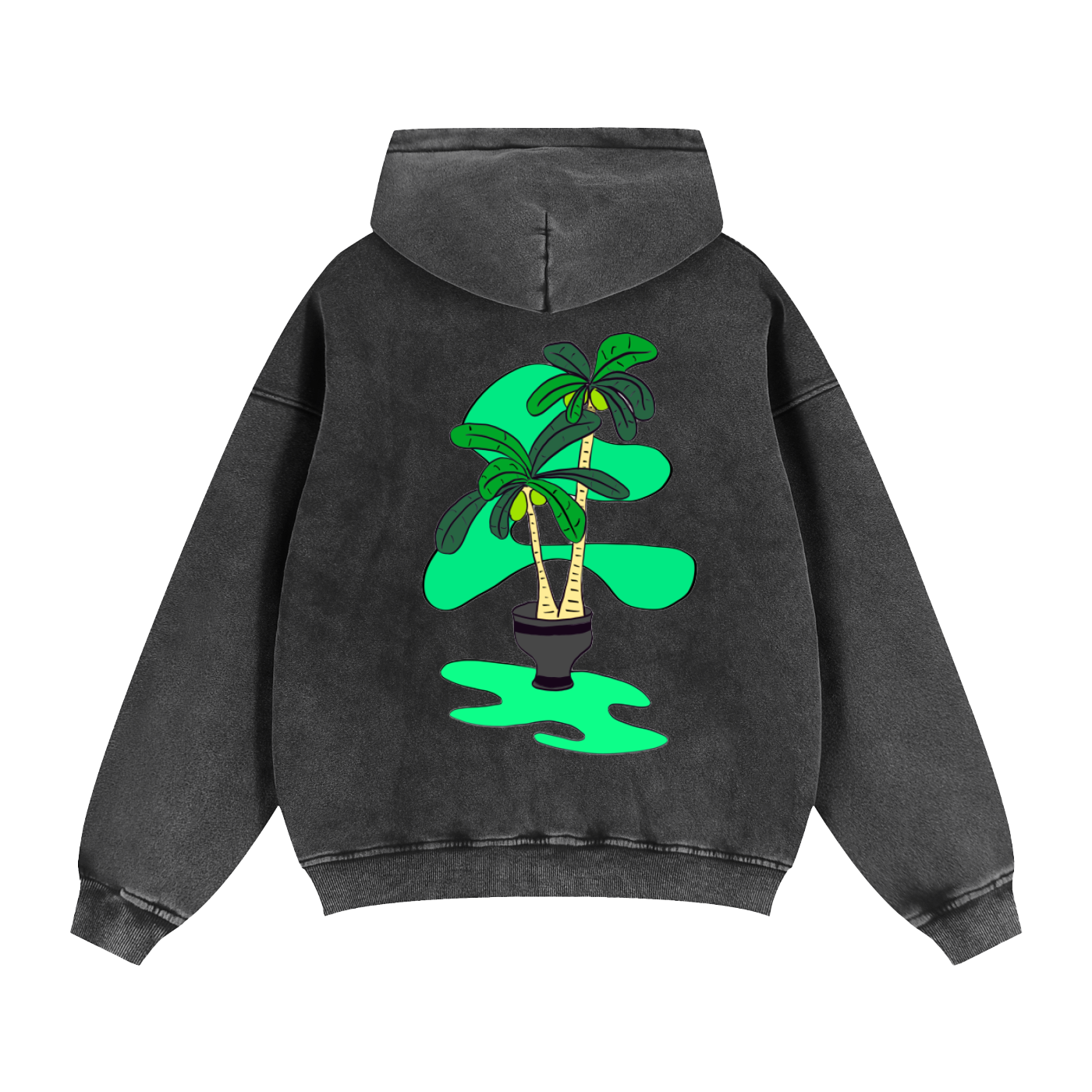 Palms Zip-Through Hoodie