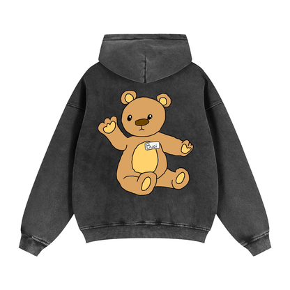 Bear-Fect Zip-Up Hoodie
